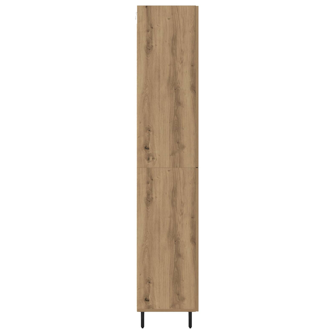 Highboard 2 pcs Artisan Egetræ 69,5 x 34 x 180 cm