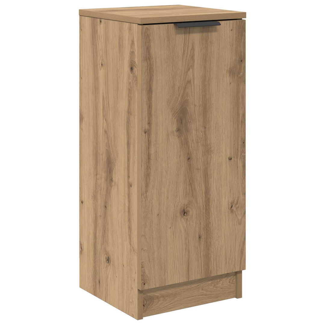 Sideboard med skuffe 3 pcs Artisan Egetræ Konstrueret træ