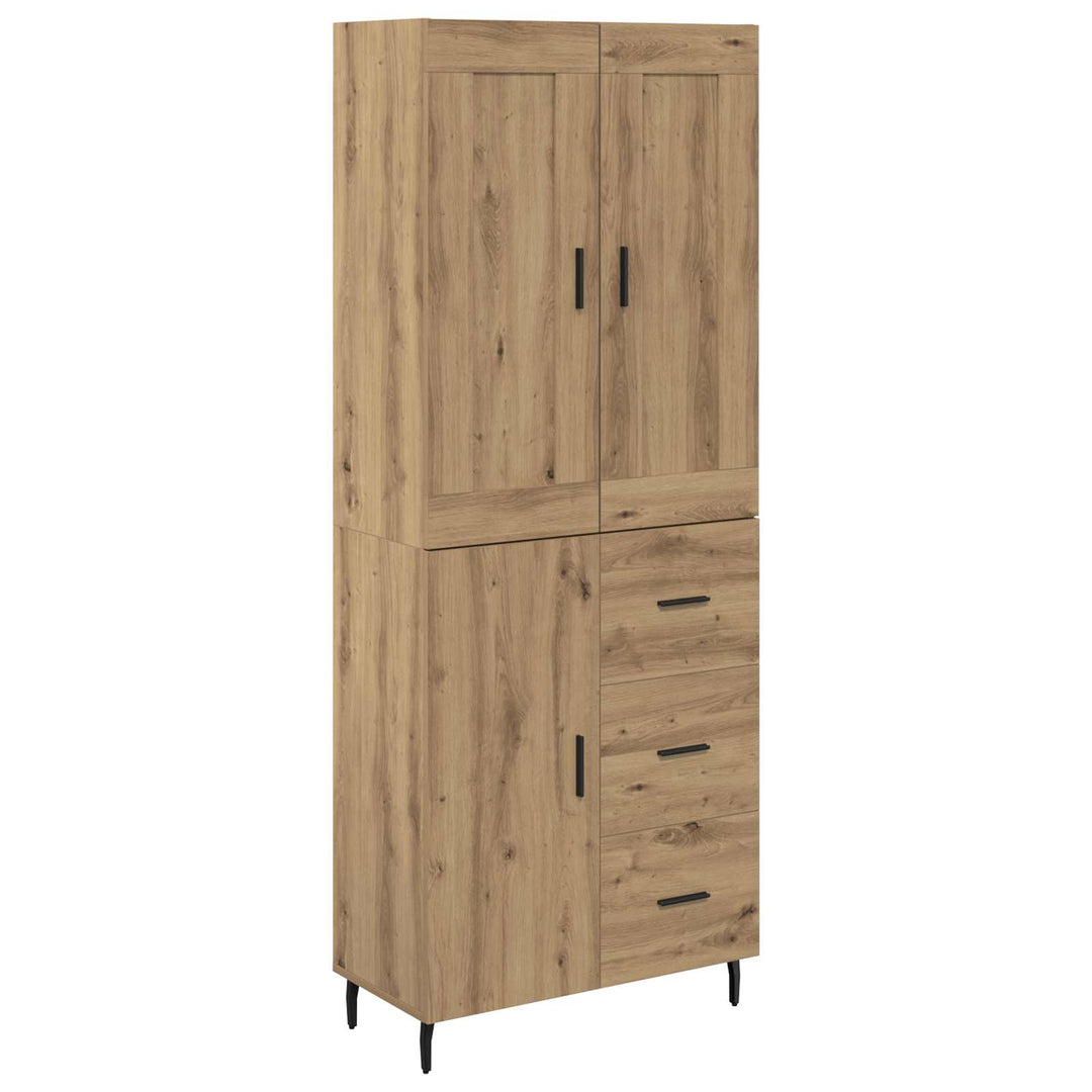 Highboard 2 pcs Artisan Egetræ 69,5 x 34 x 180 cm