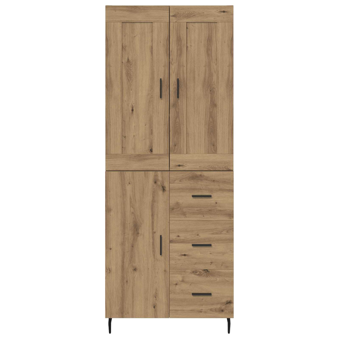 Highboard 2 pcs Artisan Egetræ 69,5 x 34 x 180 cm