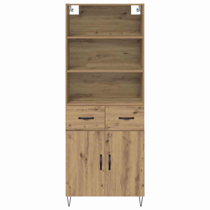 Highboard 2 pcs Artisan Egetræ 69,5 x 34 x 180 cm
