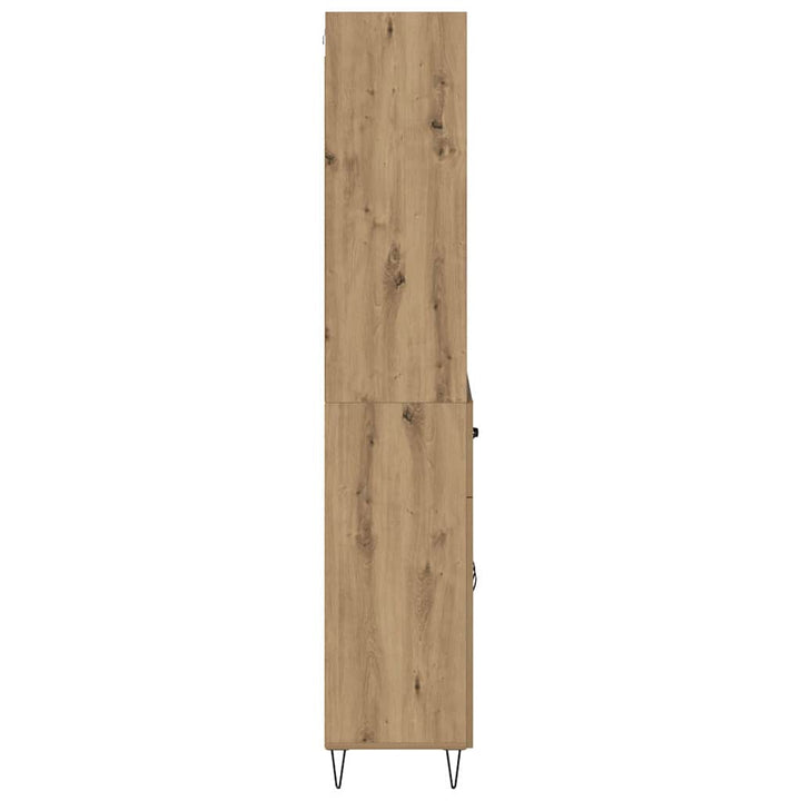 Highboard 2 pcs Artisan Egetræ 69,5 x 34 x 180 cm