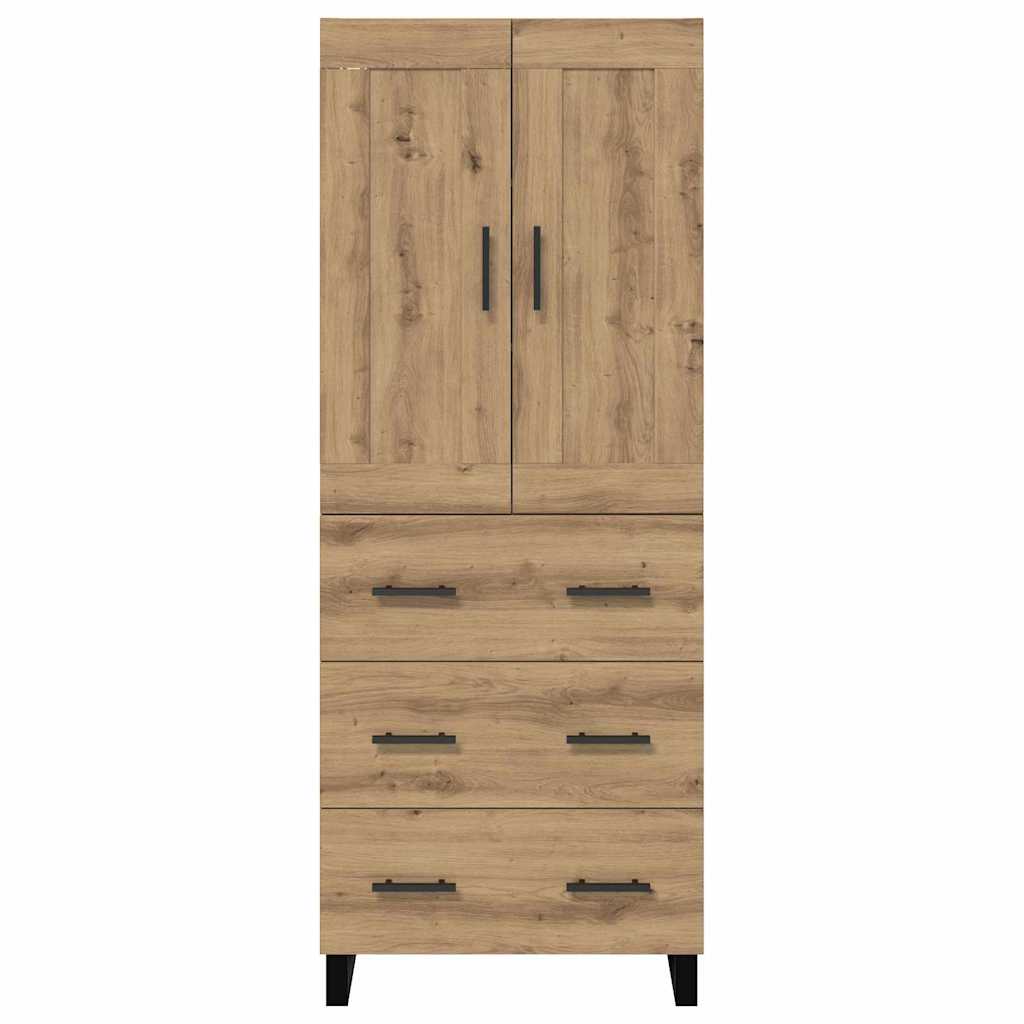 Highboard 2 pcs Artisan Egetræ 69,5 x 34 x 180 cm