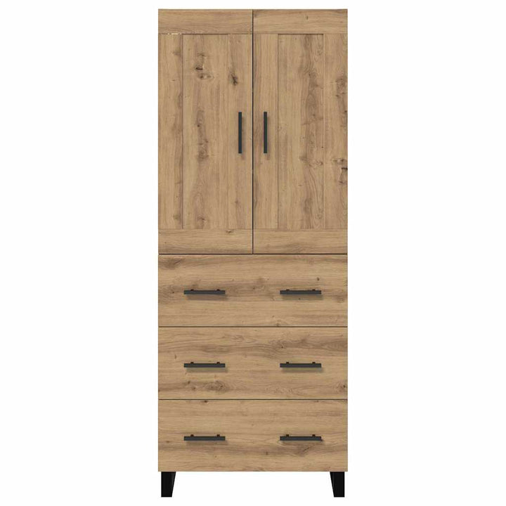 Highboard 2 pcs Artisan Egetræ 69,5 x 34 x 180 cm
