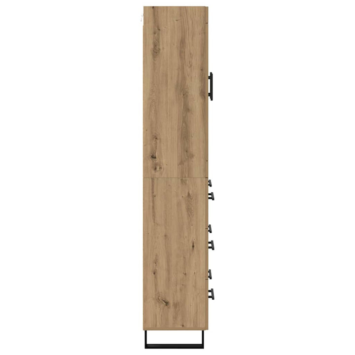 Highboard 2 pcs Artisan Egetræ 69,5 x 34 x 180 cm