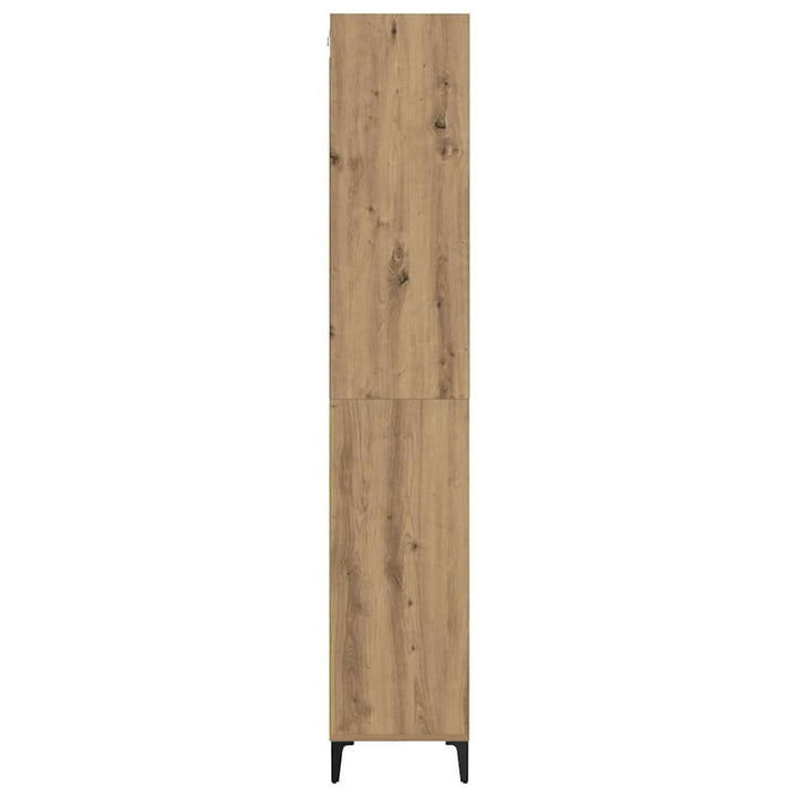 Highboard Artisan Egetræ 69,5 x 34 x 180 cm Konstrueret træ
