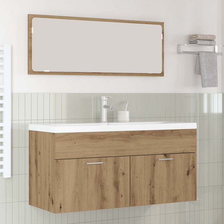 Badeværelsesskab Artisan Egetræ 100 x 38,5 x 46 cm
