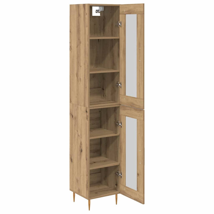 Highboard 2 pcs Artisan Egetræ 34,5 x 34 x 180 cm