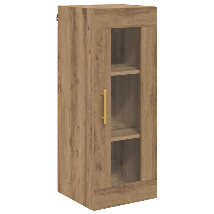 Highboard 2 pcs Artisan Egetræ Glas
