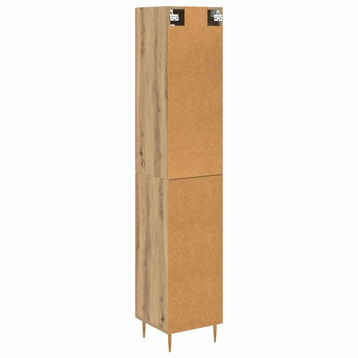 Highboard 2 pcs Artisan Egetræ 34,5 x 34 x 180 cm