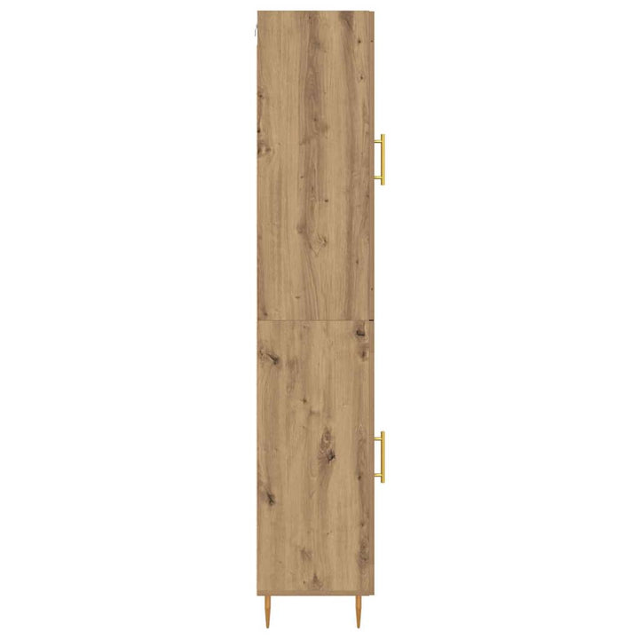 Highboard 2 pcs Artisan Egetræ Glas