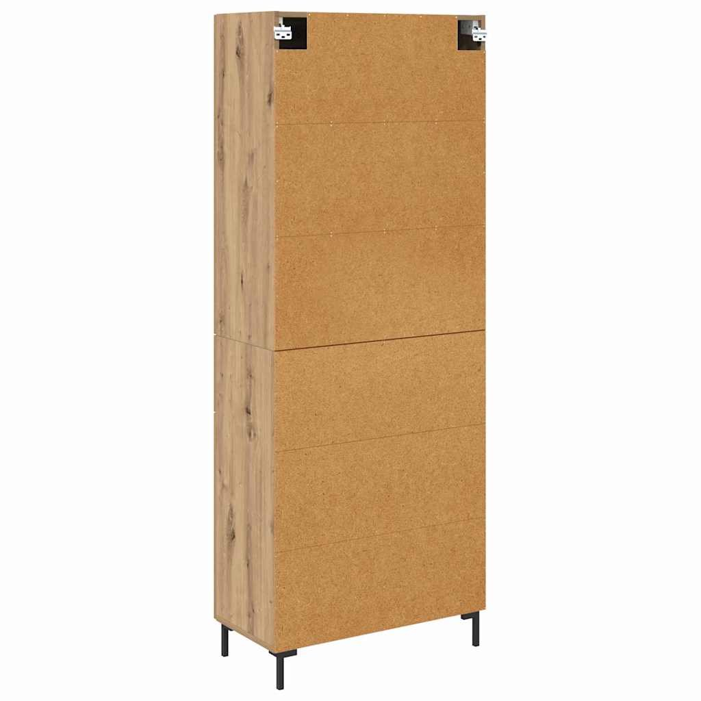 Highboard 2 stk. Artisan Egetræ 69,5 x 34 x 180 cm