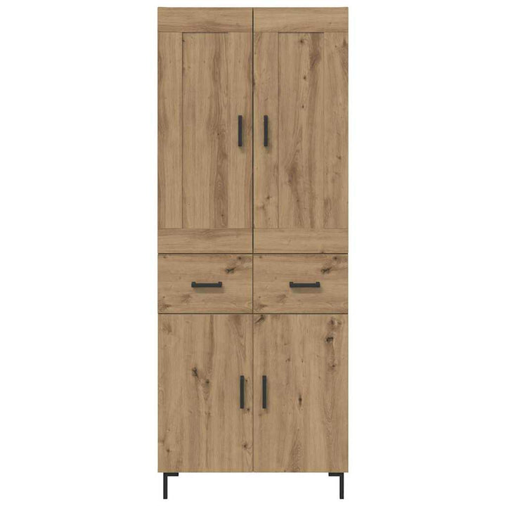 Highboard 2 stk. Artisan Egetræ 69,5 x 34 x 180 cm
