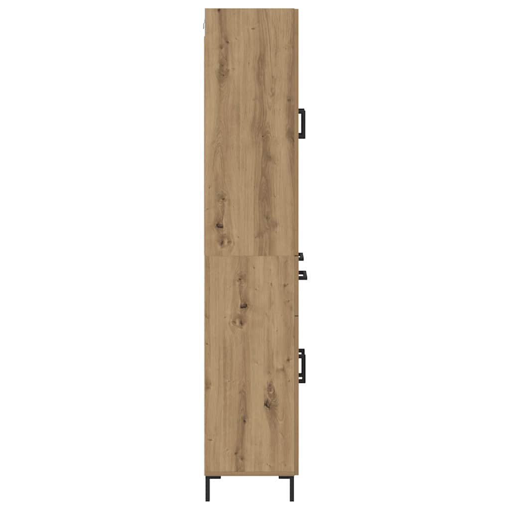 Highboard 2 stk. Artisan Egetræ 69,5 x 34 x 180 cm