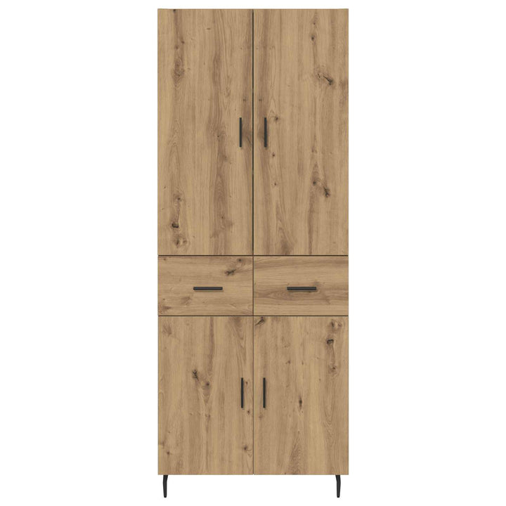 Highboard 2 pcs Artisan Egetræ 69,5 x 34 x 180 cm