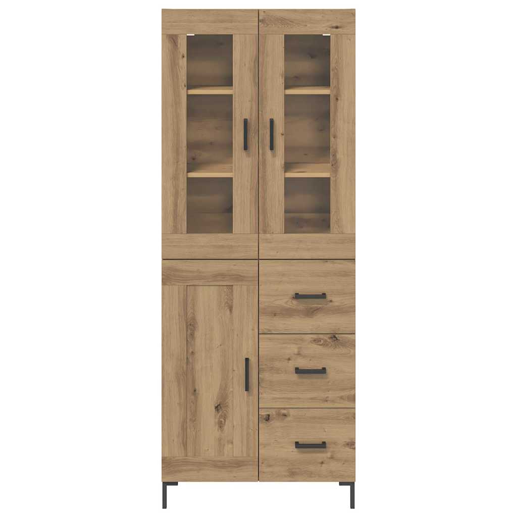 Highboard 2 pcs Artisan Egetræ 69,5 x 34 x 180 cm