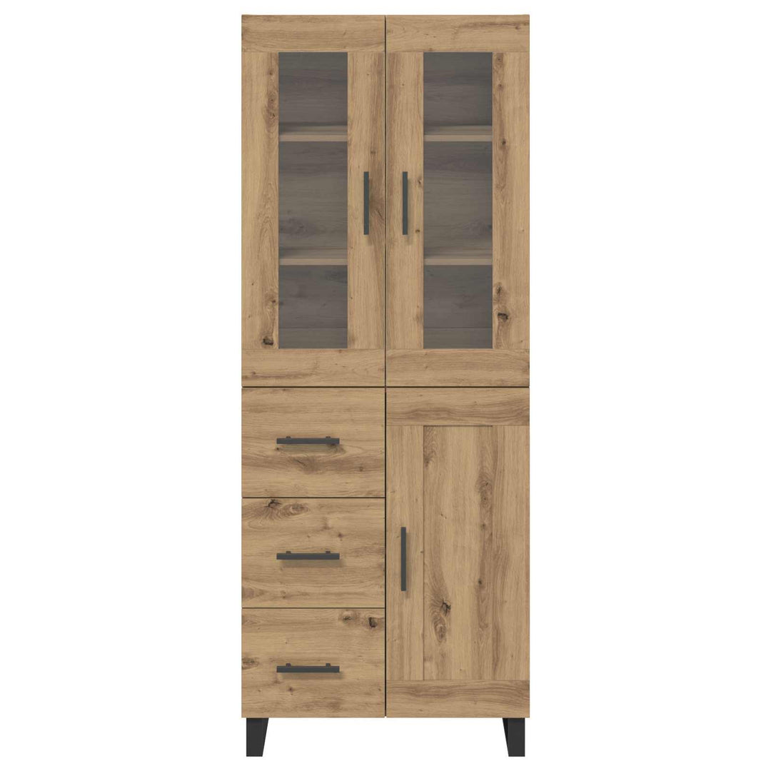 Highboard 2 pcs Artisan Egetræ 69,5 x 34 x 180 cm
