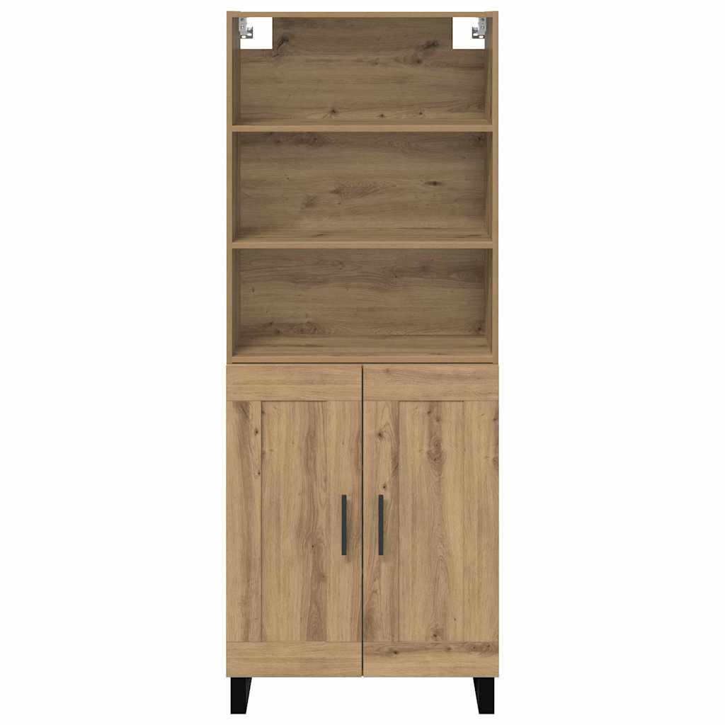 Highboard 2 pcs Artisan Egetræ 69,5 x 34 x 180 cm