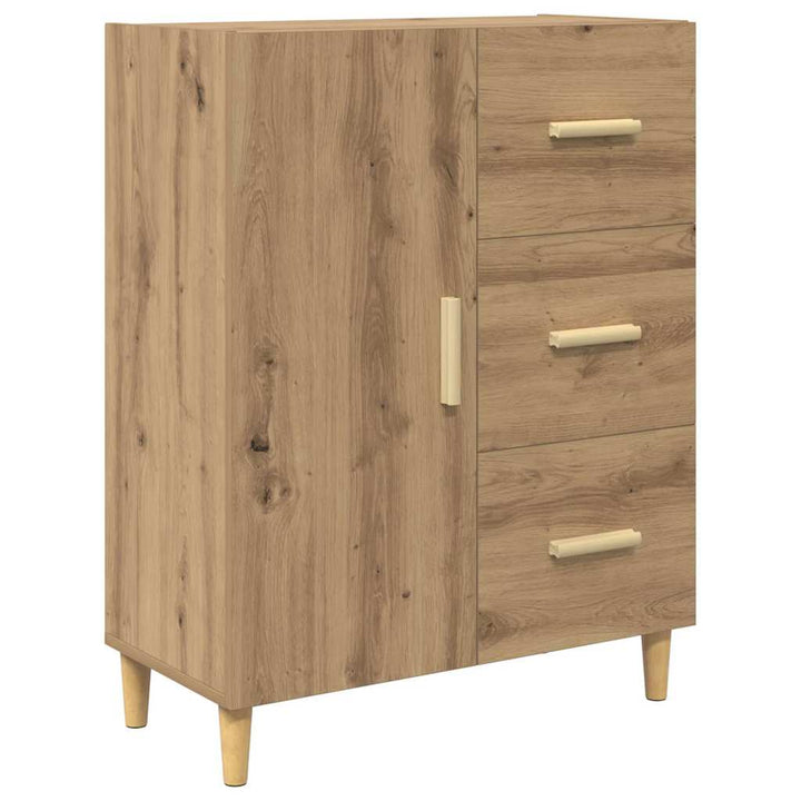 Highboard Artisan Egetræ 34,5 x 34 x 180 cm Konstrueret træ