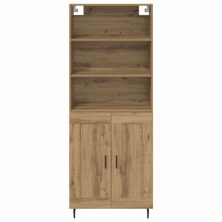 Highboard 2 pcs Artisan Egetræ 69,5 x 32,5 x 180 cm