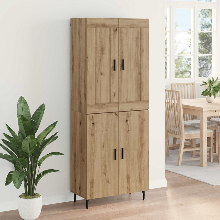 Highboard 2 pcs Artisan Egetræ 69,5 x 34 x 180 cm