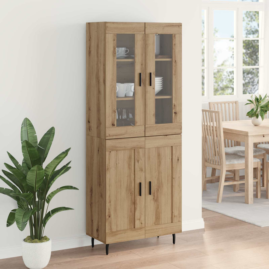 Highboard 2 pcs Artisan Egetræ 69,5 x 34 x 180 cm