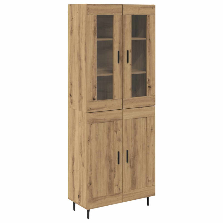 Highboard 2 pcs Artisan Egetræ 69,5 x 34 x 180 cm