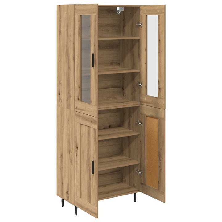 Highboard 2 pcs Artisan Egetræ 69,5 x 34 x 180 cm