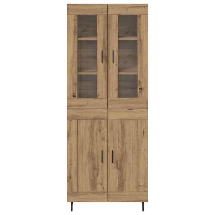 Highboard 2 pcs Artisan Egetræ 69,5 x 34 x 180 cm