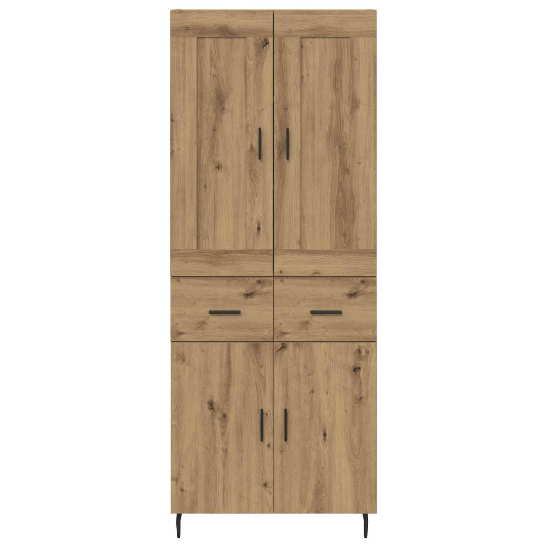 Highboard 2 pcs Artisan Egetræ 69,5 x 34 x 180 cm