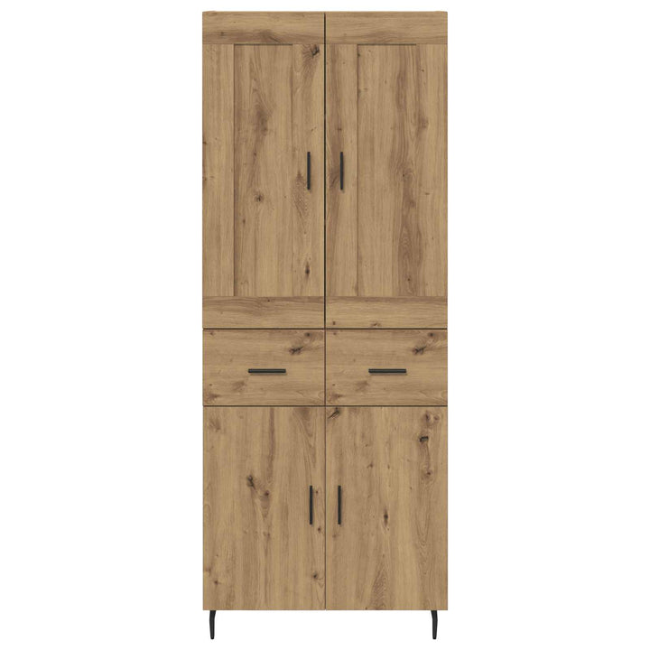 Highboard 2 pcs Artisan Egetræ 69,5 x 34 x 180 cm