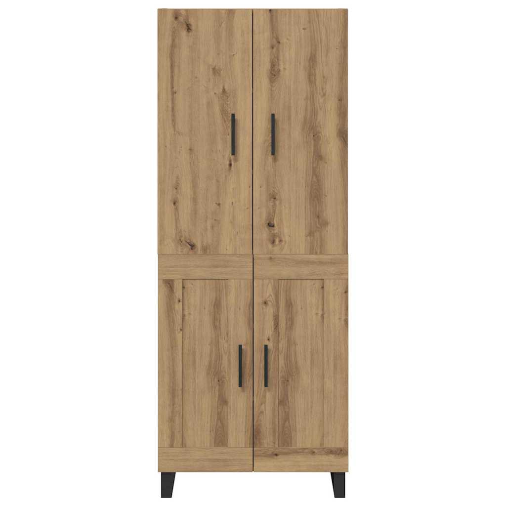 Highboard 2 pcs Artisan Egetræ 69,5 x 34 x 180 cm