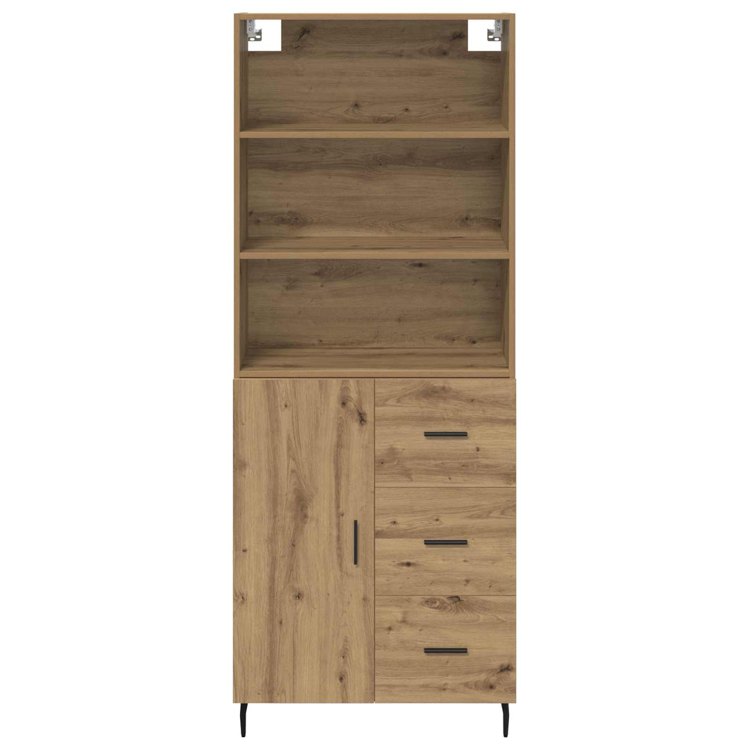 Highboard 2 stk. Artisan Egetræ 69,5 x 32,5 x 180 cm