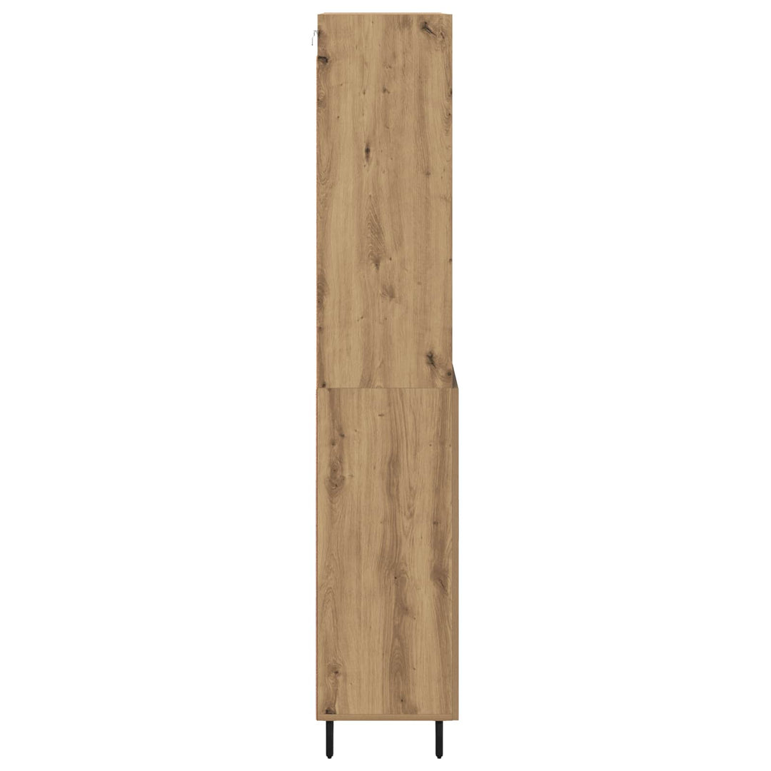 Highboard 2 stk. Artisan Egetræ 69,5 x 32,5 x 180 cm
