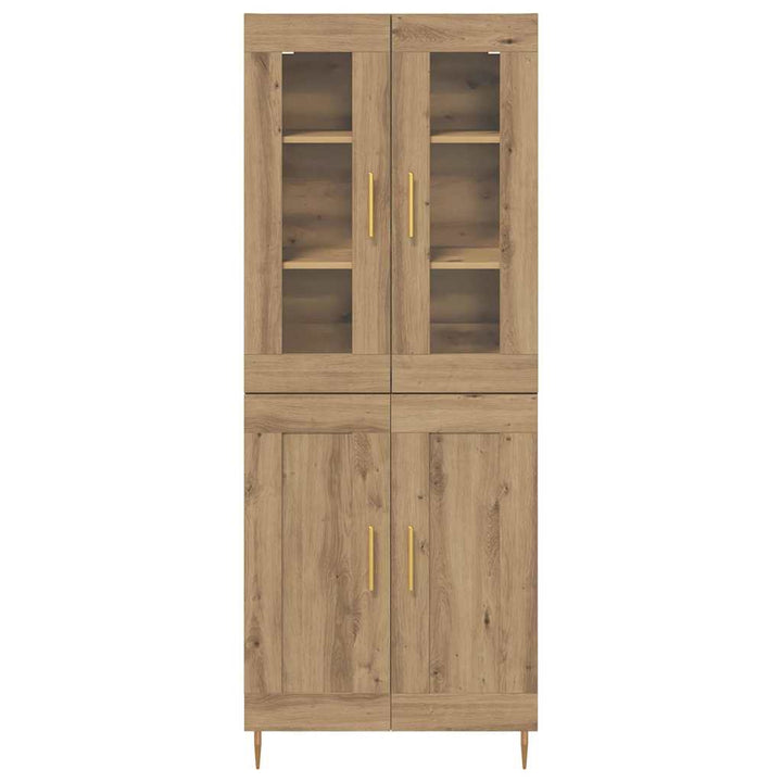 Highboard 2 stk. Artisan Egetræ 69,5 x 34 x 180 cm