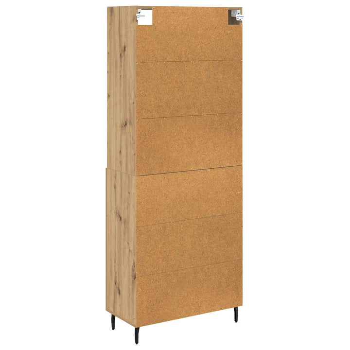Highboard 2 pcs Artisan Egetræ 69,5 x 34 x 180 cm