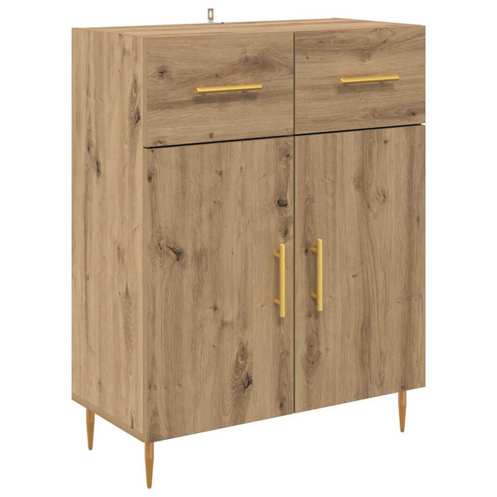 Highboard 2 pcs Artisan Egetræ 69,5 x 34 x 180 cm