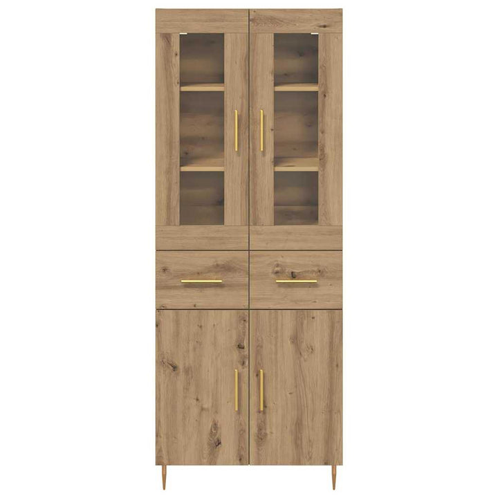 Highboard 2 pcs Artisan Egetræ 69,5 x 34 x 180 cm