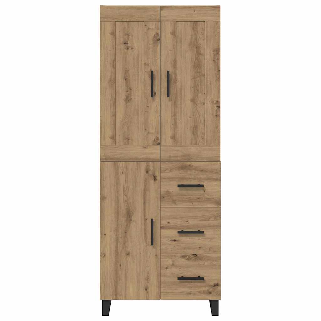 Highboard 2 pcs Artisan Egetræ 69,5 x 34 x 180 cm