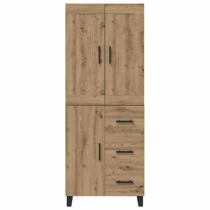 Highboard 2 pcs Artisan Egetræ 69,5 x 34 x 180 cm
