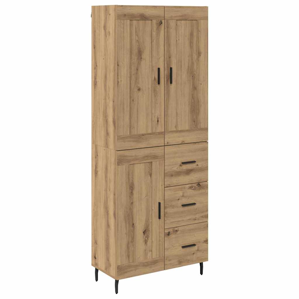 Highboard 2 pcs Artisan Egetræ 69,5 x 34 x 180 cm