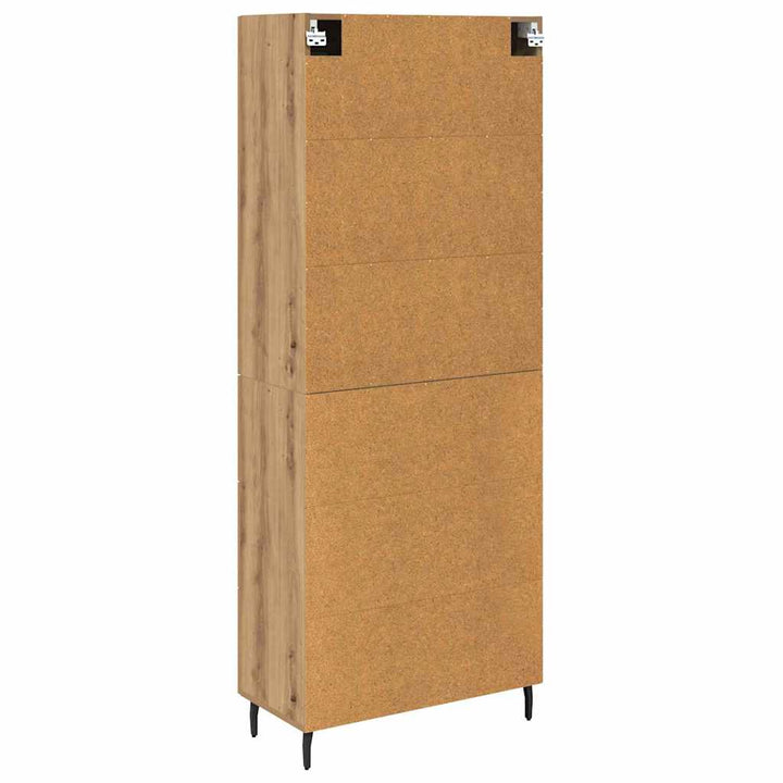 Highboard 2 pcs Artisan Egetræ 69,5 x 34 x 180 cm