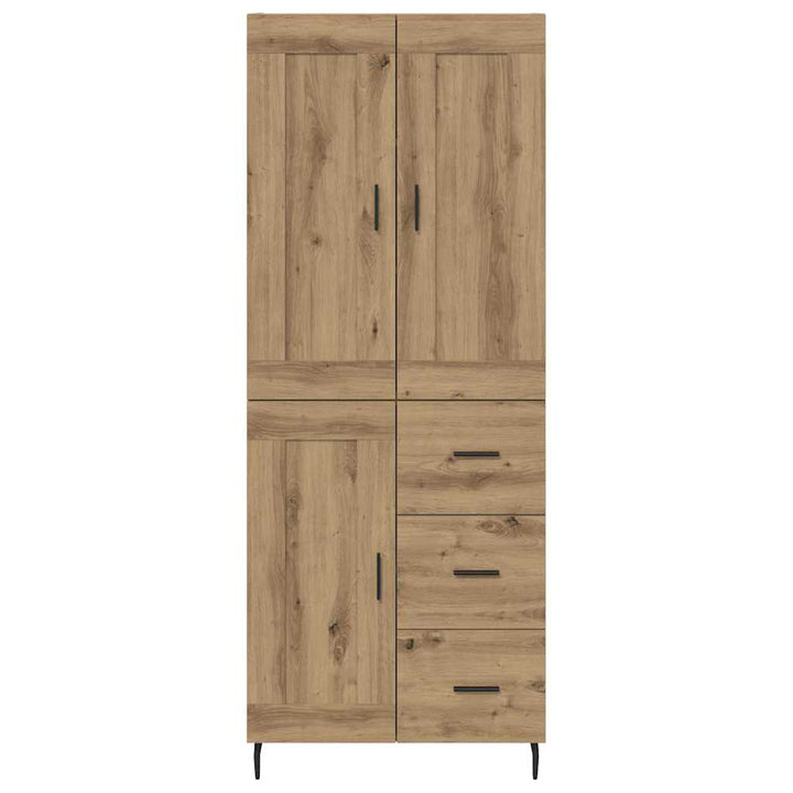 Highboard 2 pcs Artisan Egetræ 69,5 x 34 x 180 cm