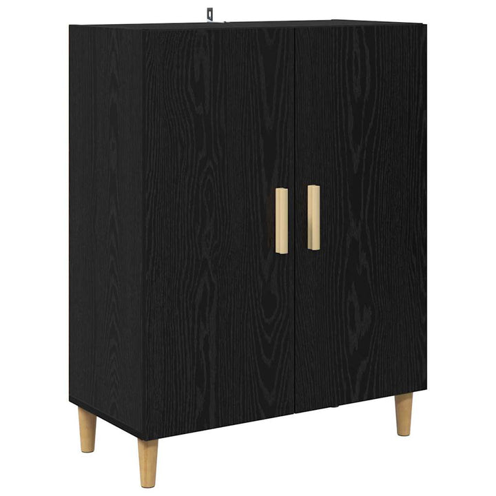 Highboard Sort eg 69,5 x 32,5 x 180 cm Konstrueret træ
