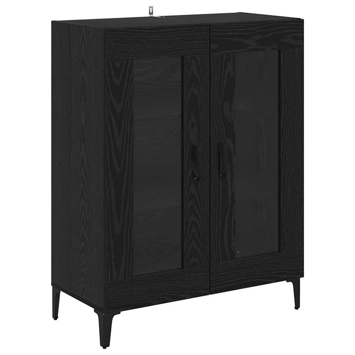 Highboard Sort eg 69,5 x 34 x 180 cm Konstrueret træ