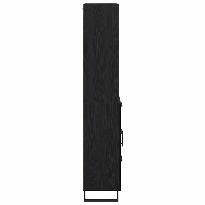 Highboard 2 stk. Sort eg 69,5 x 34 x 180 cm