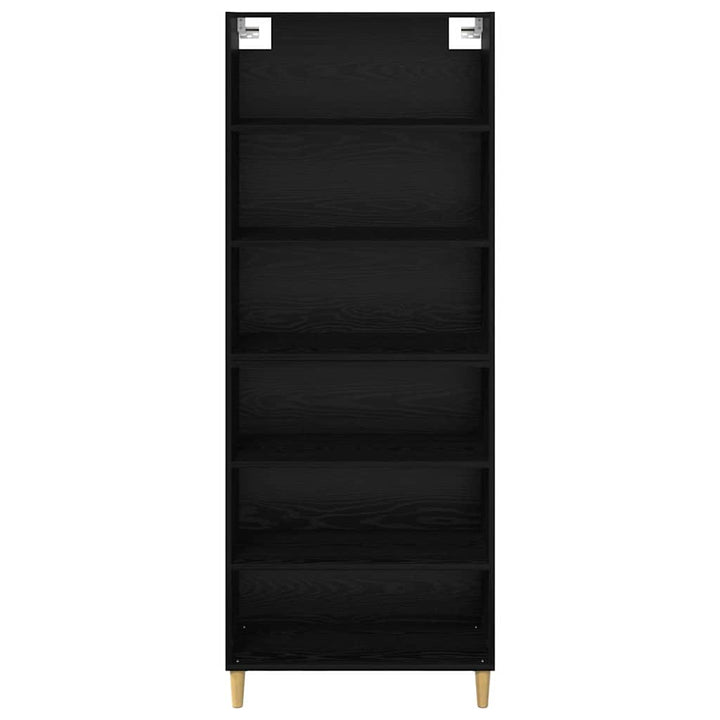 Highboard Sort eg 69,5 x 32,5 x 180 cm Konstrueret træ