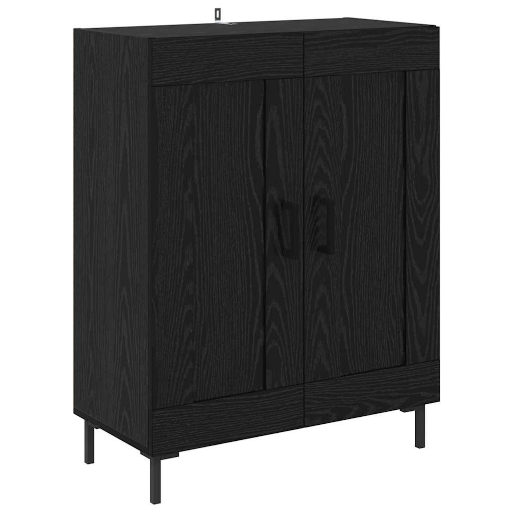 Highboard Sort eg 69,5 x 34 x 180 cm Konstrueret træ