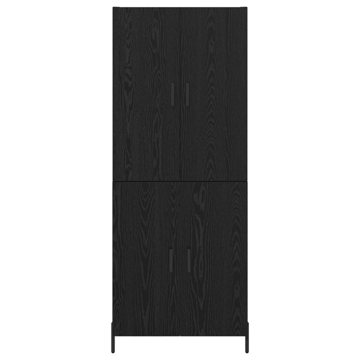 Highboard Sort eg 69,5 x 34 x 180 cm Konstrueret træ