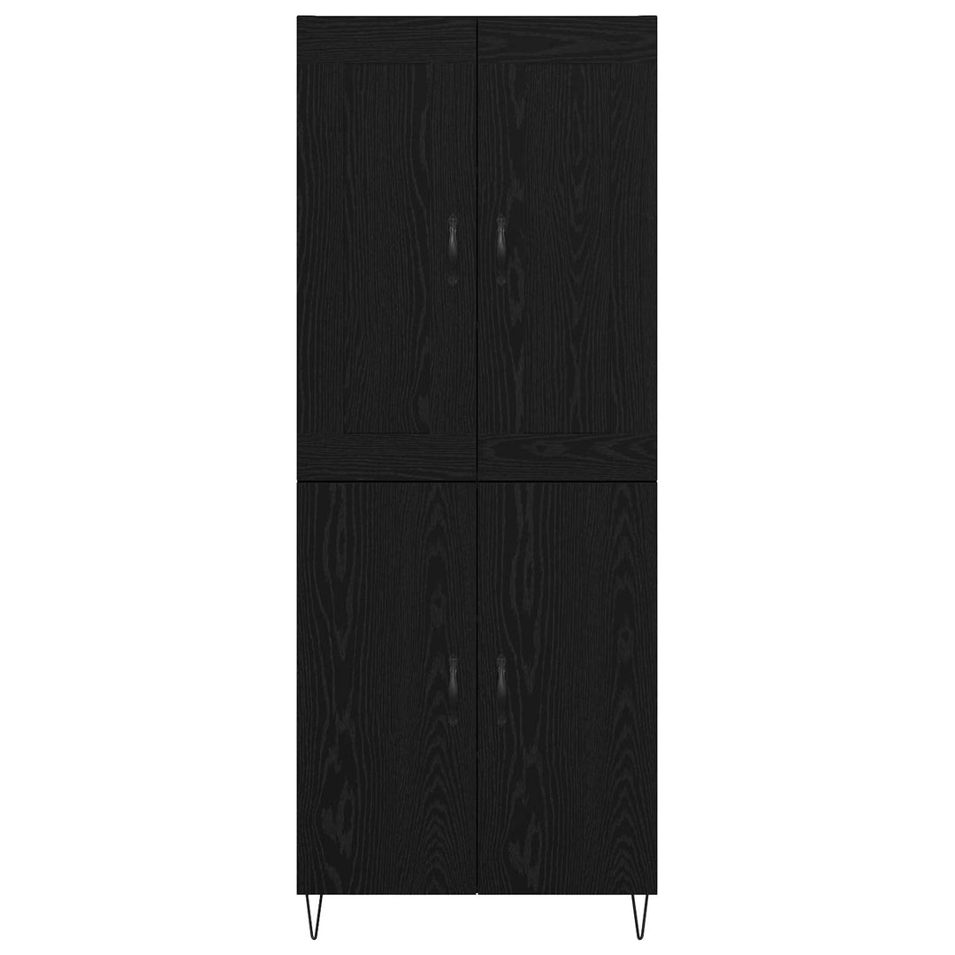 Highboard Sort eg 69,5 x 34 x 180 cm Konstrueret træ